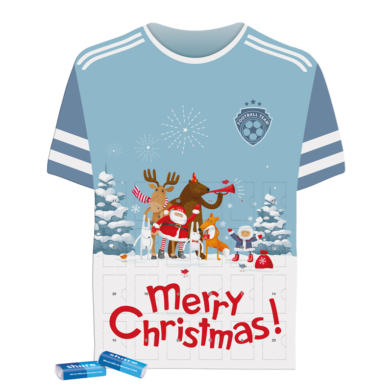 Täfelchen Adventskalender Trikot - share Napolitain  