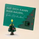 XMAS-Baustein-Set "Auf Dich kann man bauen"