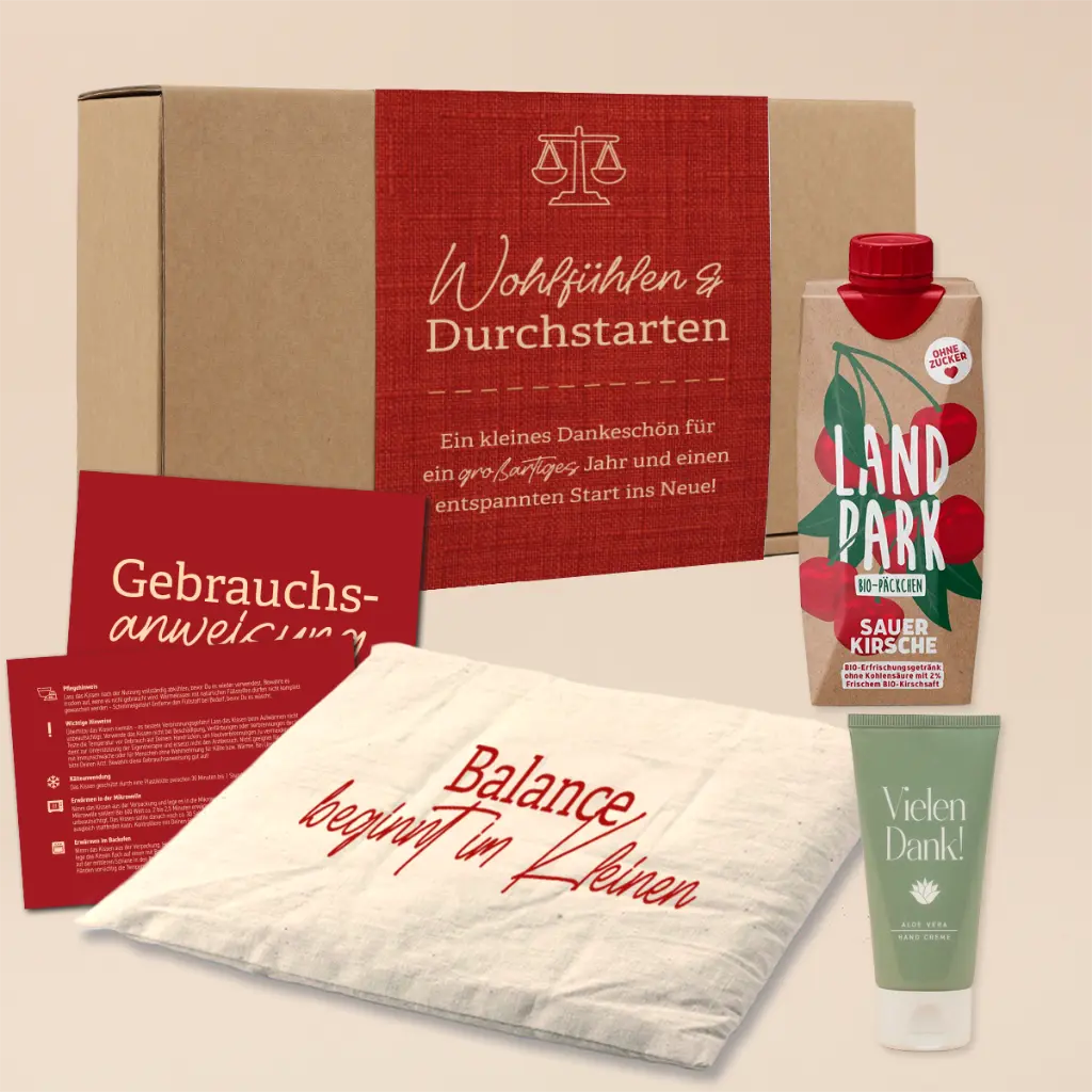 Geschenkset "Entspannt ins neue Jahr"