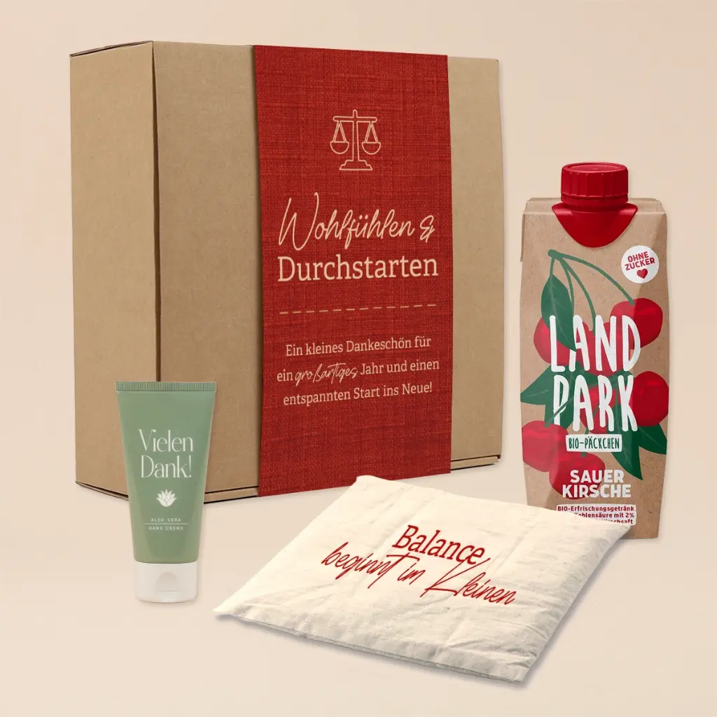Geschenkset "Entspannt ins neue Jahr"