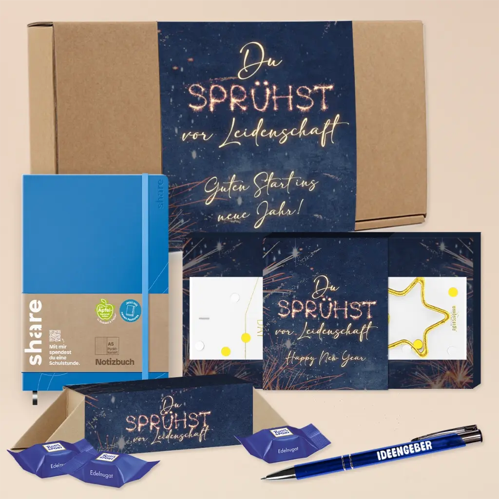 Geschenkset "Perfekter Start ins neue Jahr"