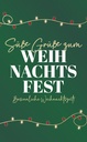 Motiv "Süßes Weihnachtsfest"