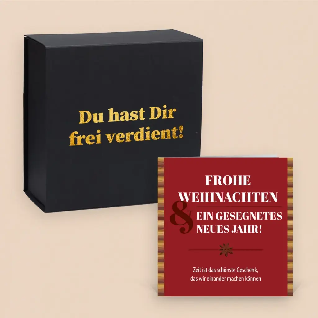 Zeitgeschenk "Persönlicher Weihnachtsmoment"