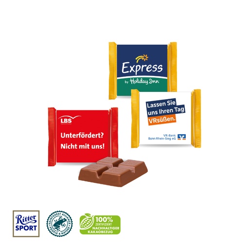 [91291] Ritter SPORT "Mini" mit Werbebanderole