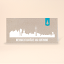 Karte: Skyline modern - Dortmund
