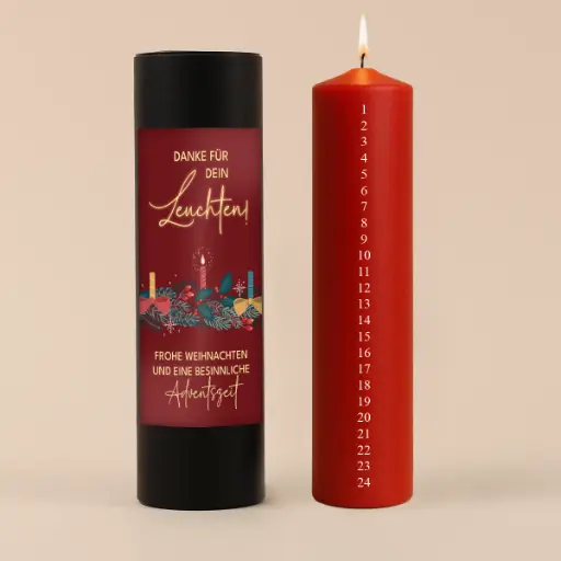 [WP13635] Adventskerze "Countdown"