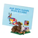 Oster-Baustein-Set "Auf Dich kann man bauen"
