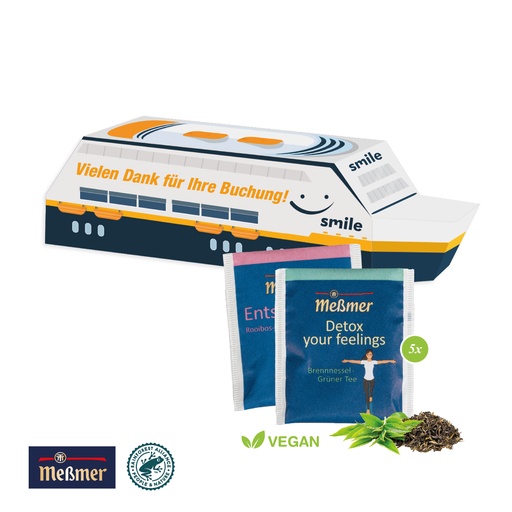 [91731] 3D Präsent "Schiff" mit Meßmer 