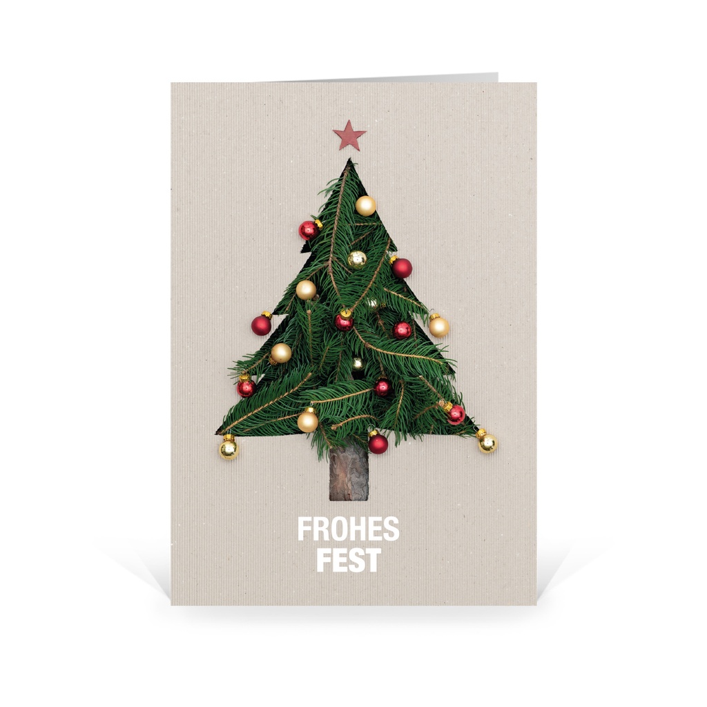 Grußkarte "Tannenbaum"
