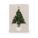 Grußkarte "Tannenbaum"