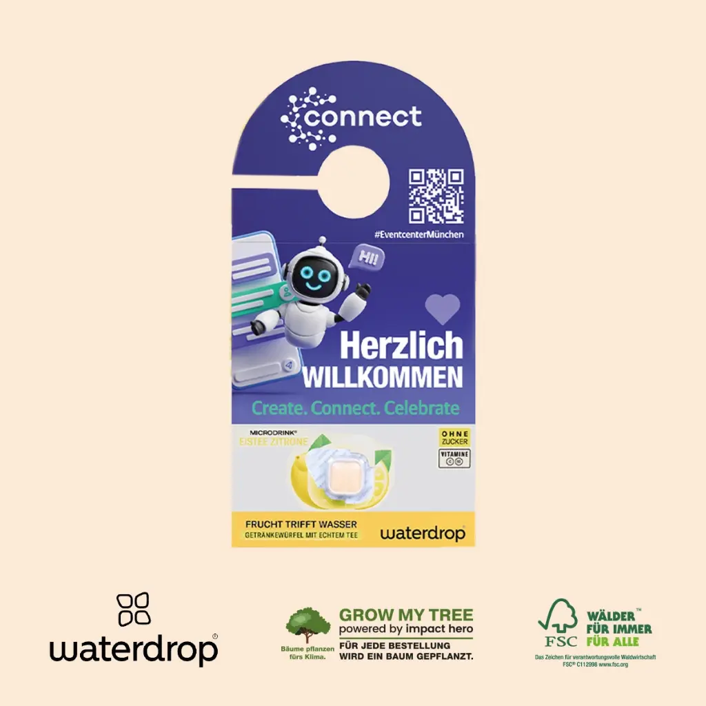 Flaschen-Türanhänger waterdrop®