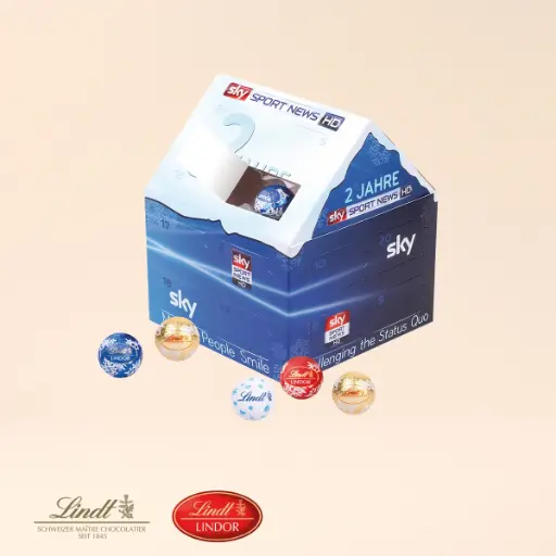 [95335] Weihnachtshaus Adventskalender Lindt