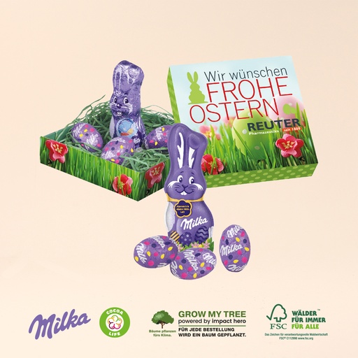 [94524] Osternest mit Schokolade von Milka 