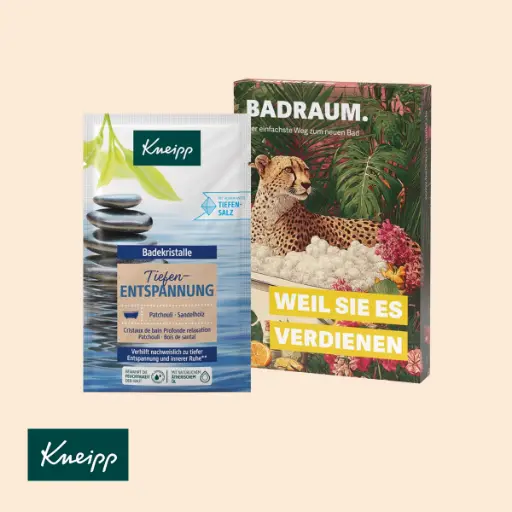[1305] Promotion Case - Kneipp Badekristalle Tiefenentspannung