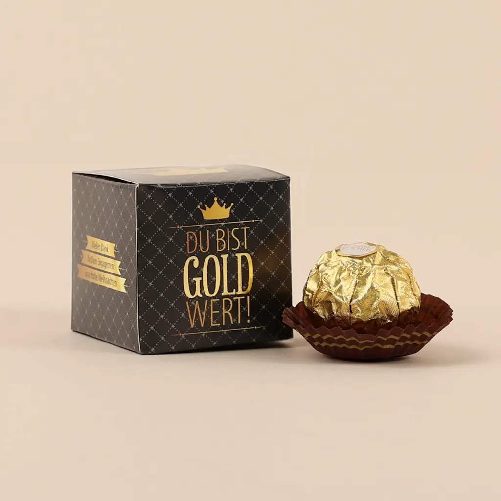 Du bist Gold wert Würfel - Rocher Christmas