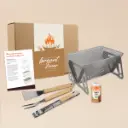 BBQ-Geschenkset "Nur wer selbst brennt, kann Feuer entfachen"