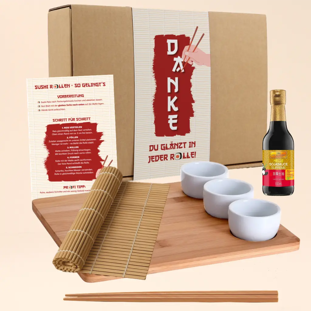 Sushiset "Du glänzt in jeder Rolle!"