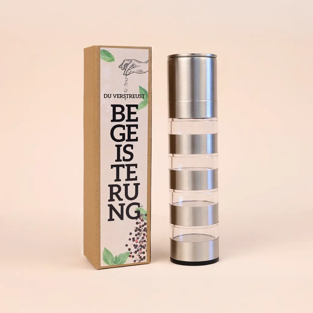 Gewürzmühle 4 in 1 "Du verstreust Begeisterung!"
