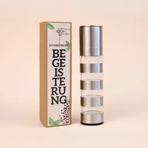 [WP13669] Gewürzmühle 4 in 1 "Du verstreust Begeisterung!"