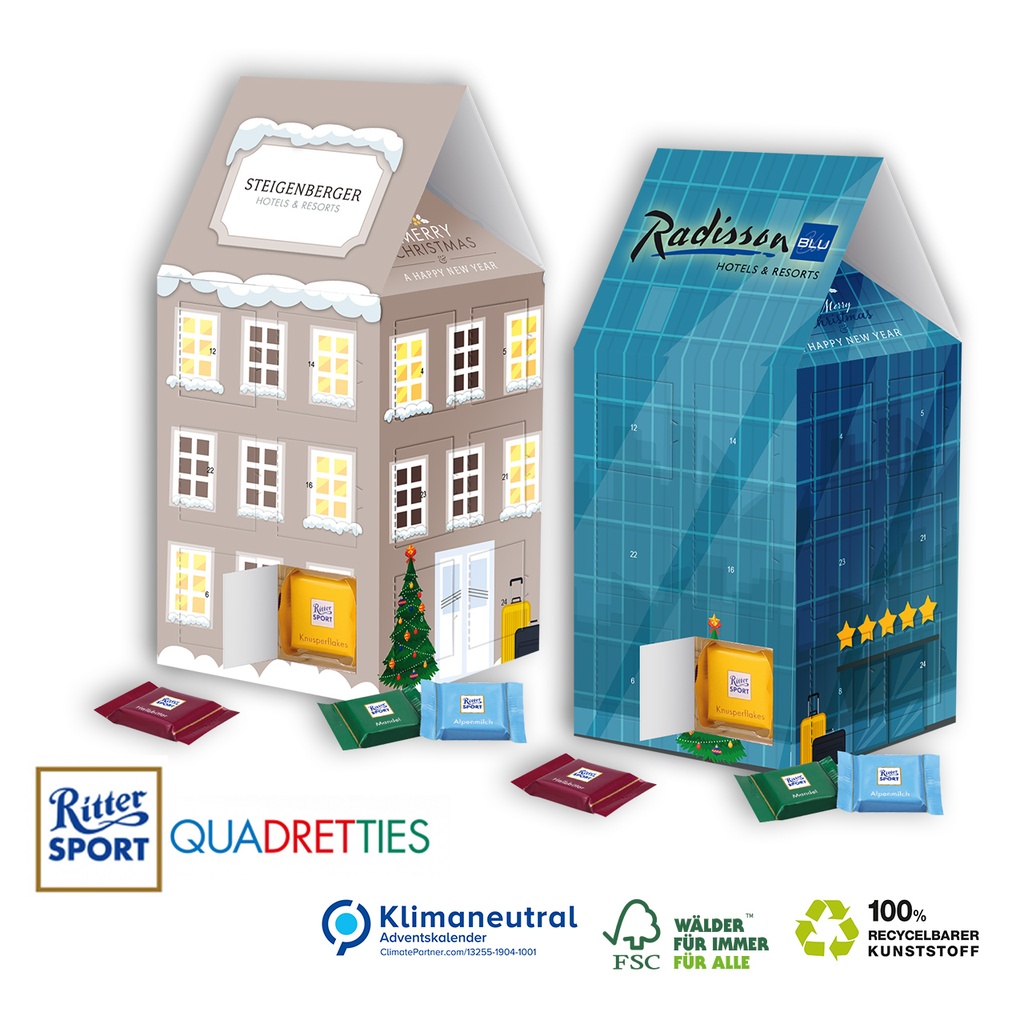 Adventskalender Hotel Ritter SPORT