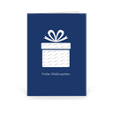 Karte: Schnittmuster - Geschenk