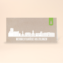 Karte: Skyline modern - Erlangen
