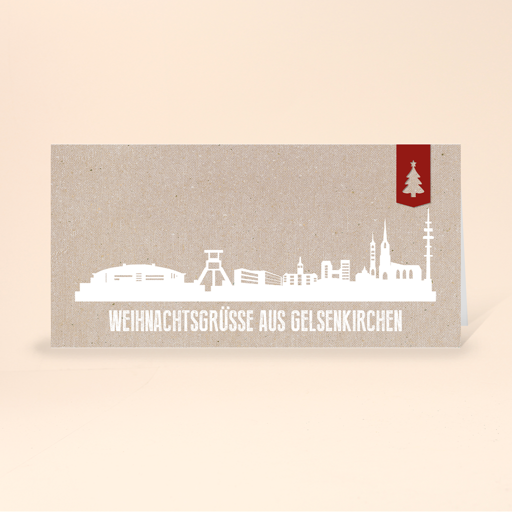 Karte: Skyline modern - Gelsenkirchen