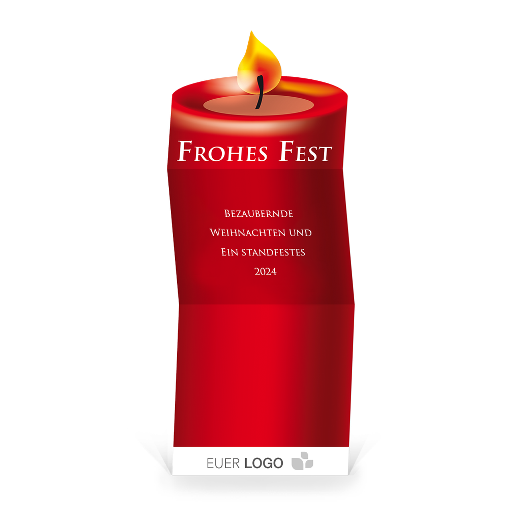 Karte: Zieh-Harmonie - Kerze