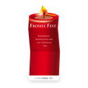 Karte: Zieh-Harmonie - Kerze