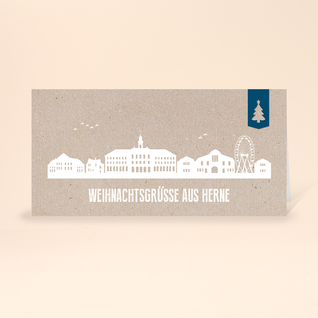 Karte: Skyline modern - Herne