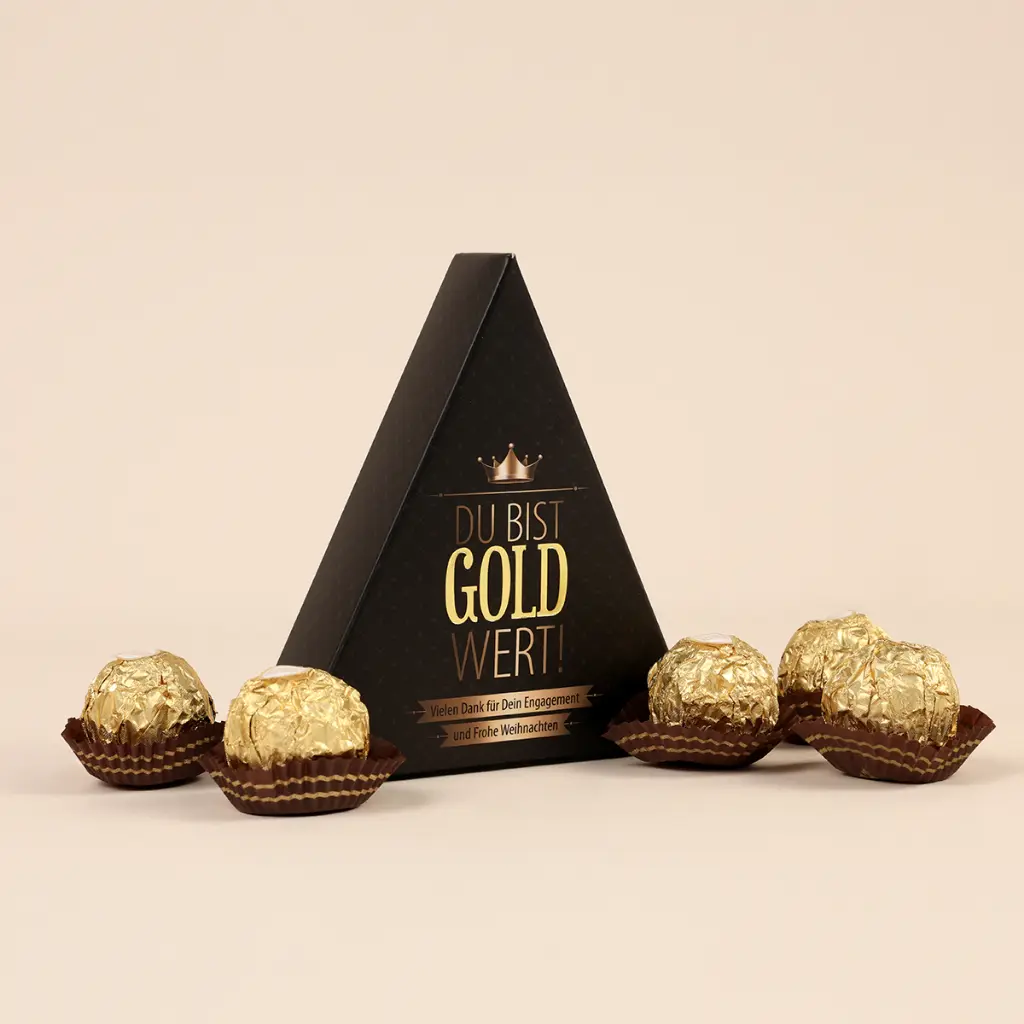 Du bist Gold wert – Rocher Pyramide - Xmas