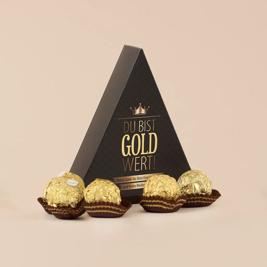 Du bist Gold wert – Rocher Pyramide - Xmas