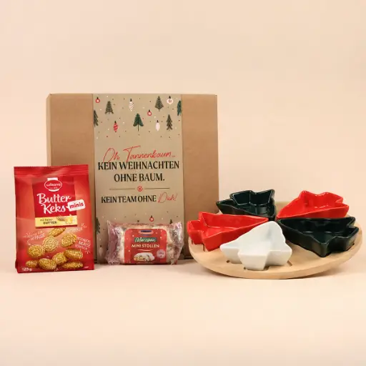 [WP13672] Geschenkset Weihnachtssnack "Kein Team ohne Dich!"