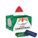 Geschenkbox Mini Weihnachtsmütze, Lindt Schokotäfelchen