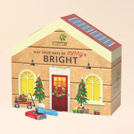 [1091-A] Adventskalender Haus - Alpenmilch