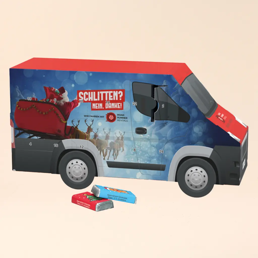 Adventskalender Transporter - Alpenmilch
