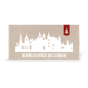 Karte: Skyline modern - Schwerin