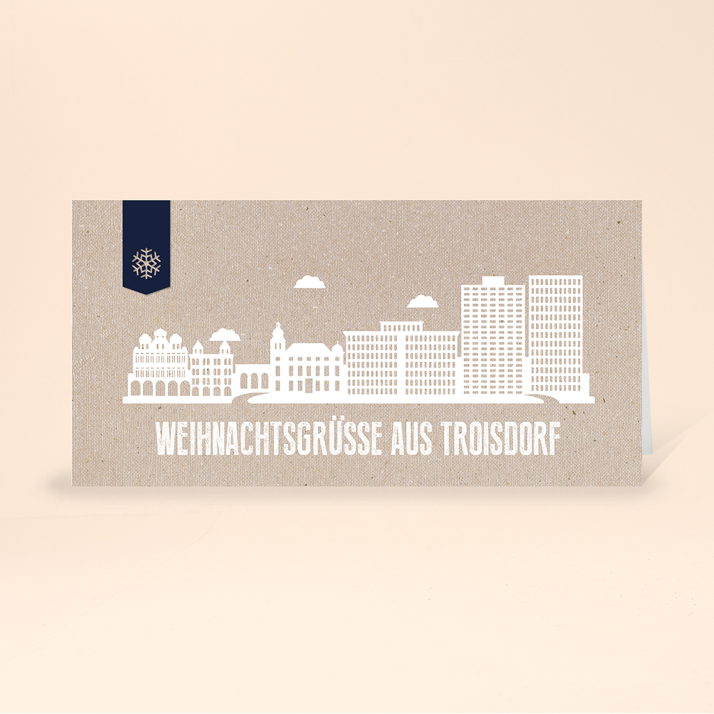 Karte: Skyline modern - Troisdorf
