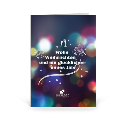 [WP2407] Karte: Festlich (Wir gestalten gratis für Dich)