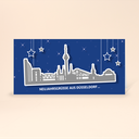 Karte: Skyline pop - Düsseldorf