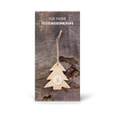 Karte: Einkaufswagenchip - Tanne