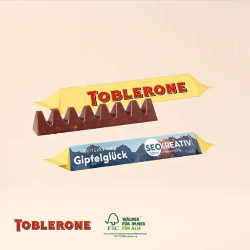 [91256] TOBLERONE Riegel im Werbeschuber, 35 g