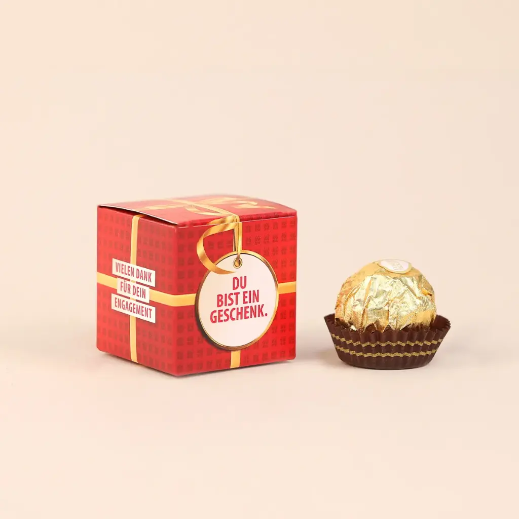 Du bist ein Geschenk Christmas - Ferrero Rocher -