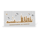 Karte: Skyline pop - Frankfurt
