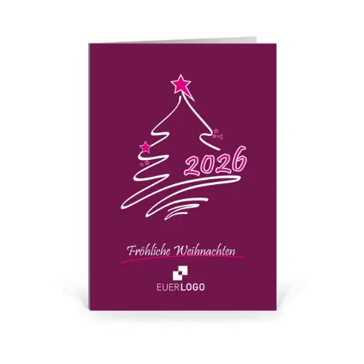 [WP2563] Tannenlinien - Jahreszahl (Wir gestalten gratis für Dich)