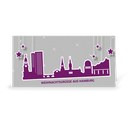 Karte: Skyline pop - Hamburg