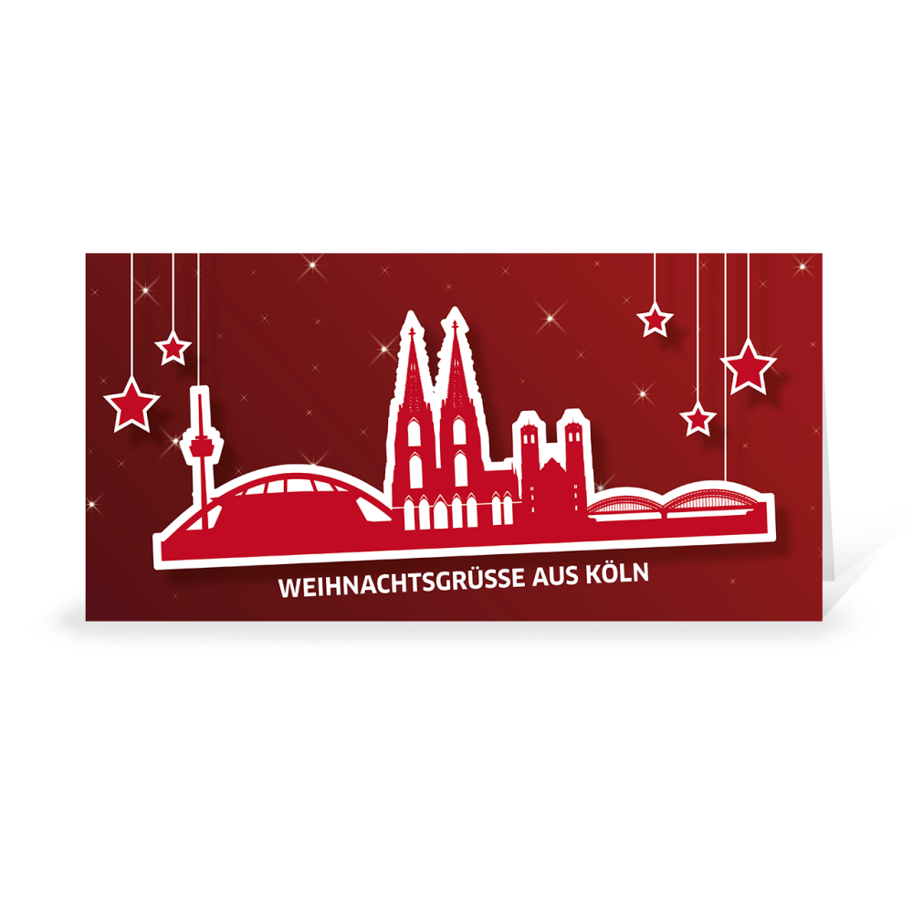 Karte: Skyline pop - Köln