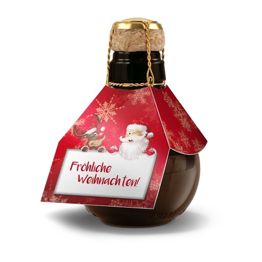 [2K1540I] Kleinste Sektflasche der Welt Fröhliche Weihnachten