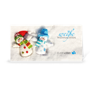 Karte: Schneemänner