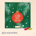 Adventskalender quadratisch Ritter SPORT Schokowürfel